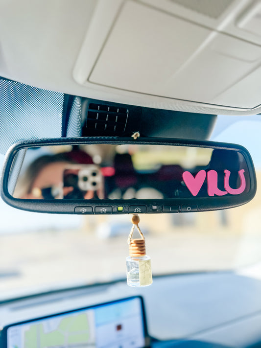 Car Mirror Decal