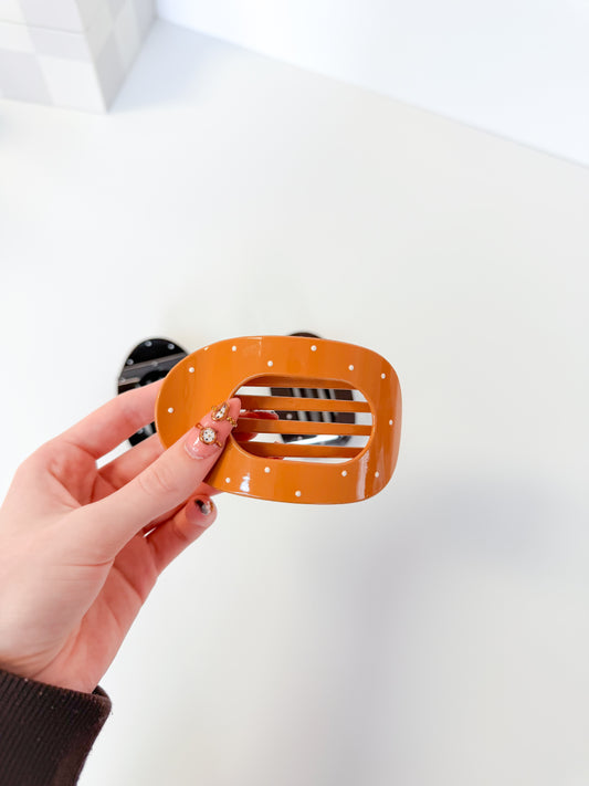 Polka Dot Flat Clip
