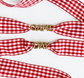 Game Day Gingham Shoe Lace Charm Set - ETA 6/30