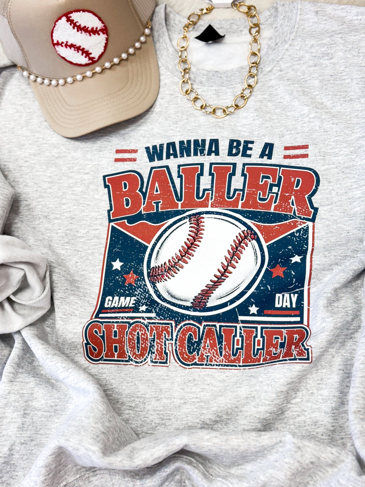 Shot Caller (Baseball) Sweatshirt