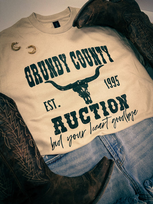 Grundy County Auction Tee