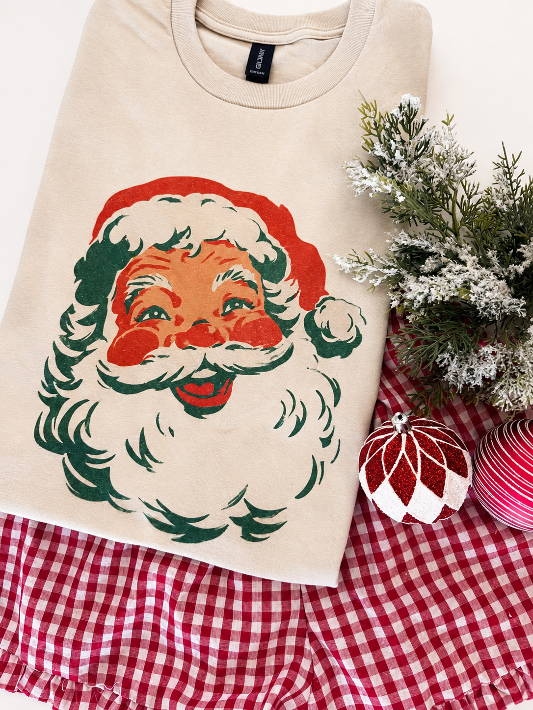 Vintage Santa Tee