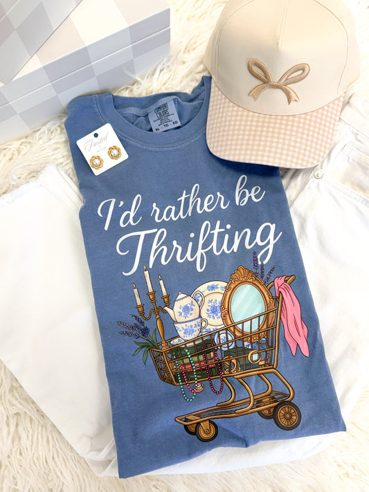 I'd Rather be Thrifting Tee
