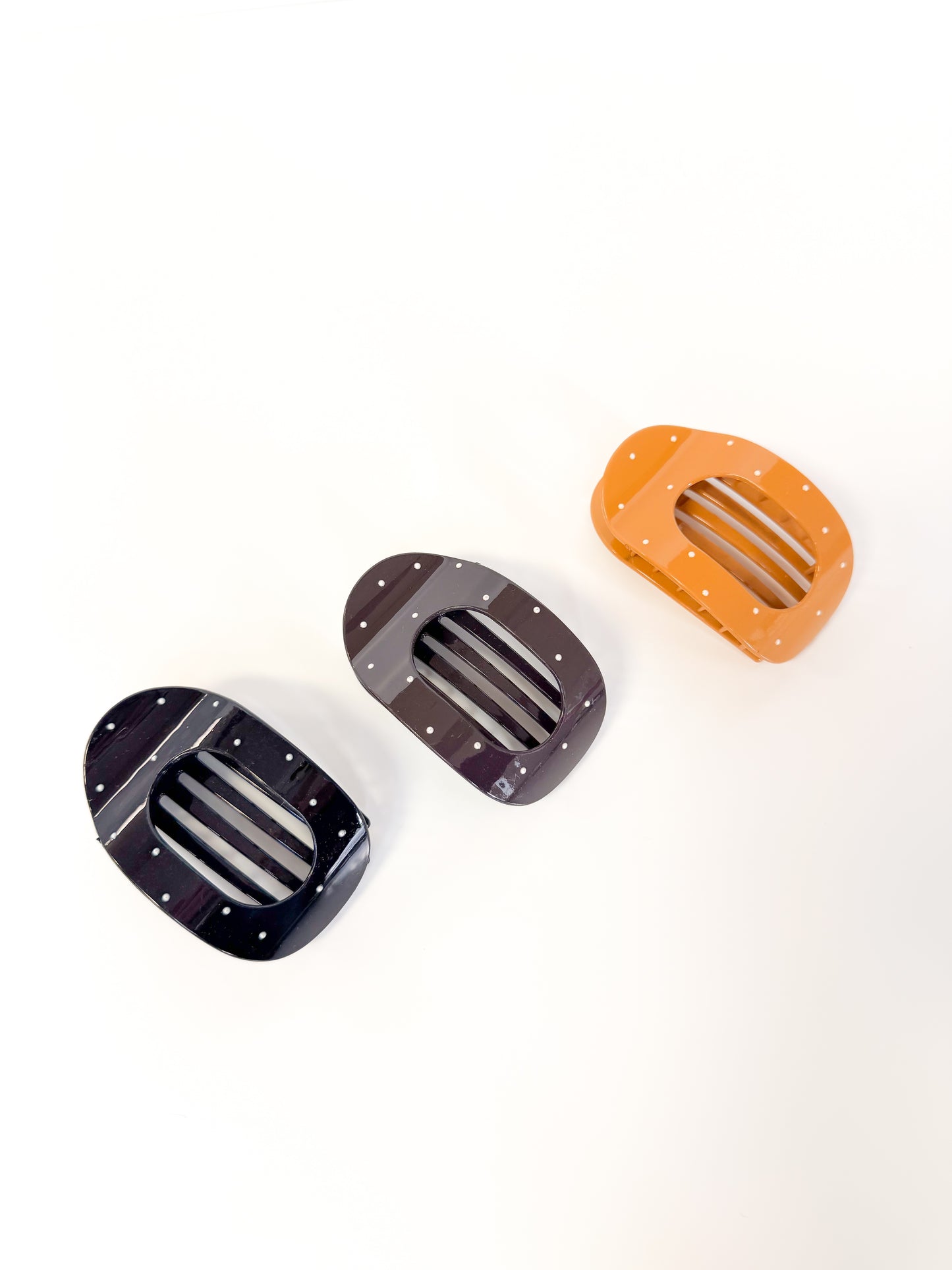 Polka Dot Flat Clip