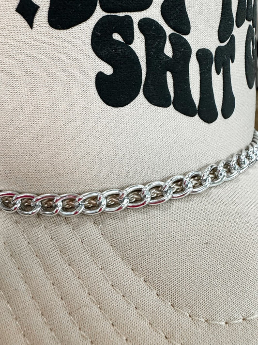 Silver Hat Chain