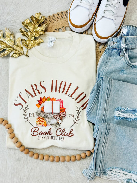 Stars Hollow Book Club Tee