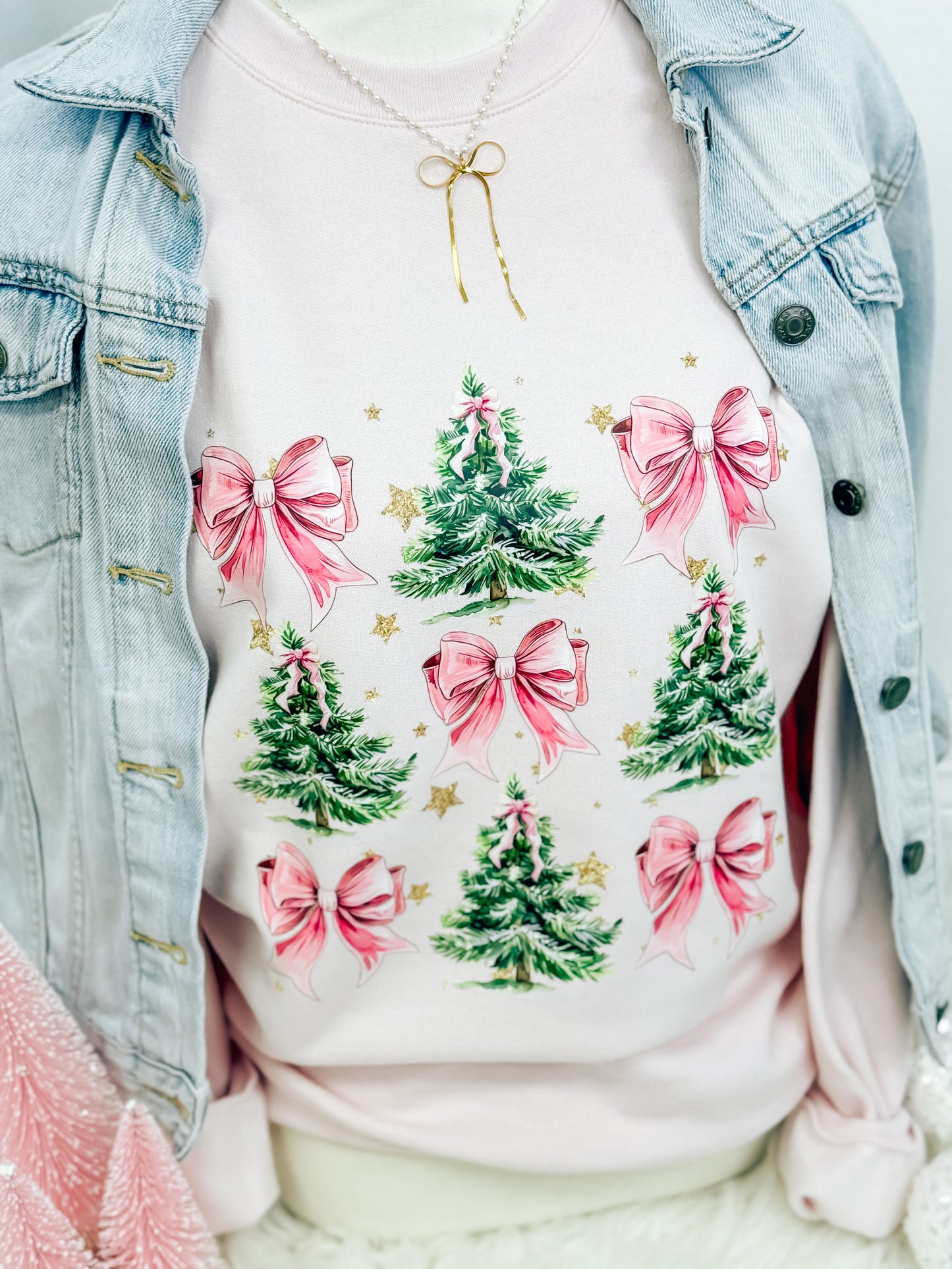 Pink Christmas Sweatshirt