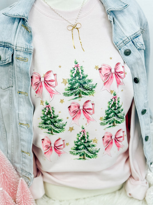 Pink Christmas Sweatshirt