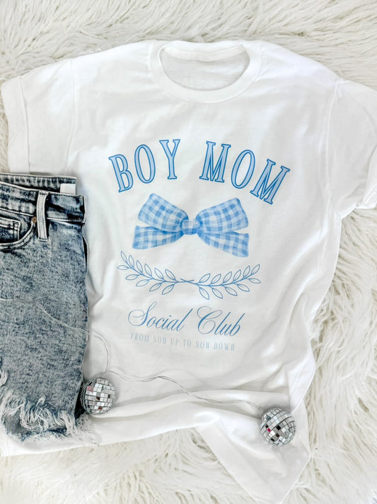 Boy Mom Social Club Tee