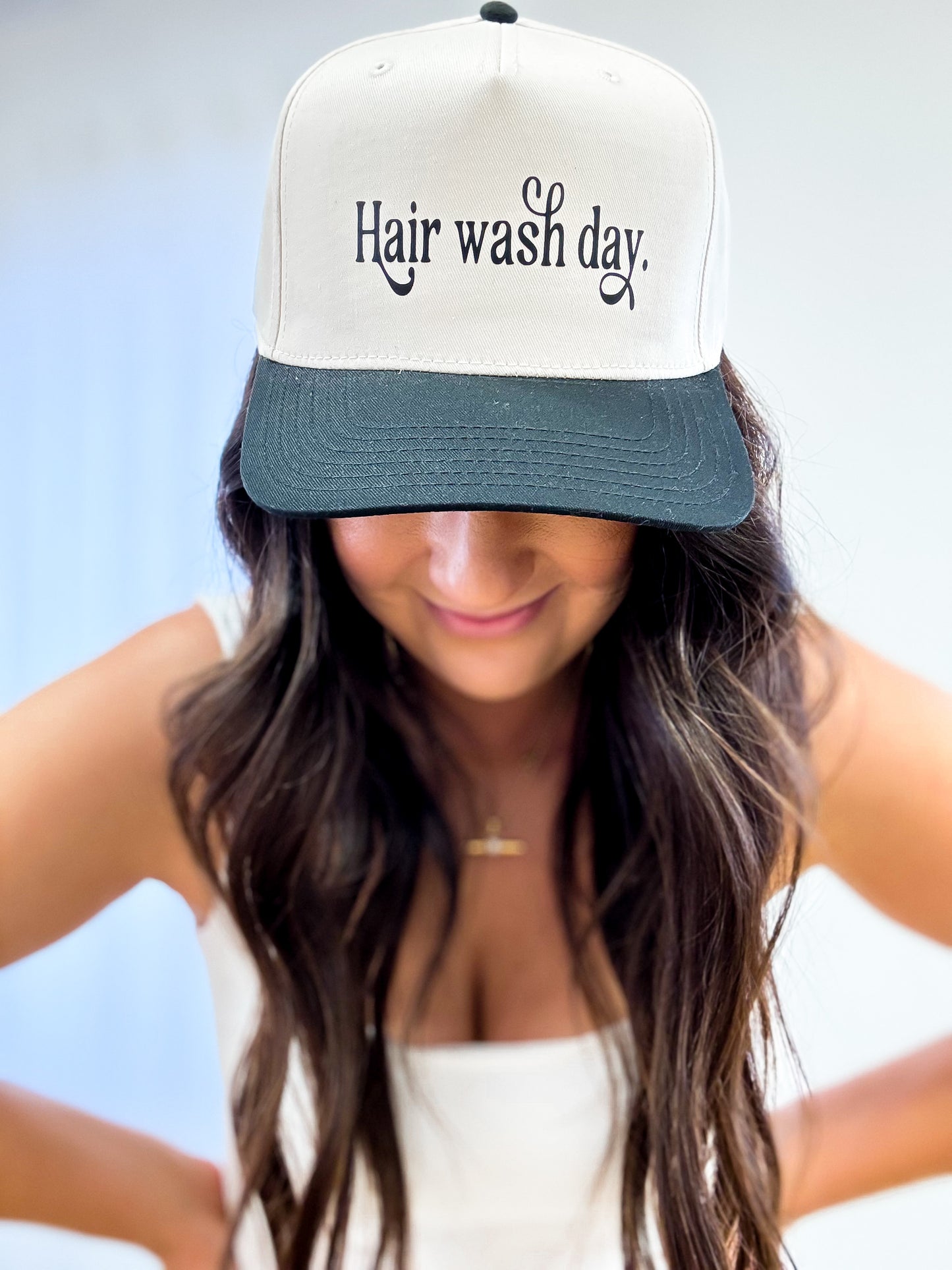 Hair Wash Day Trucker Hat