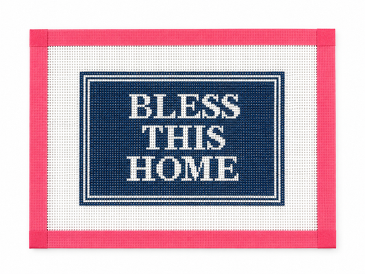 Bless This Home Needlepoint Canvas