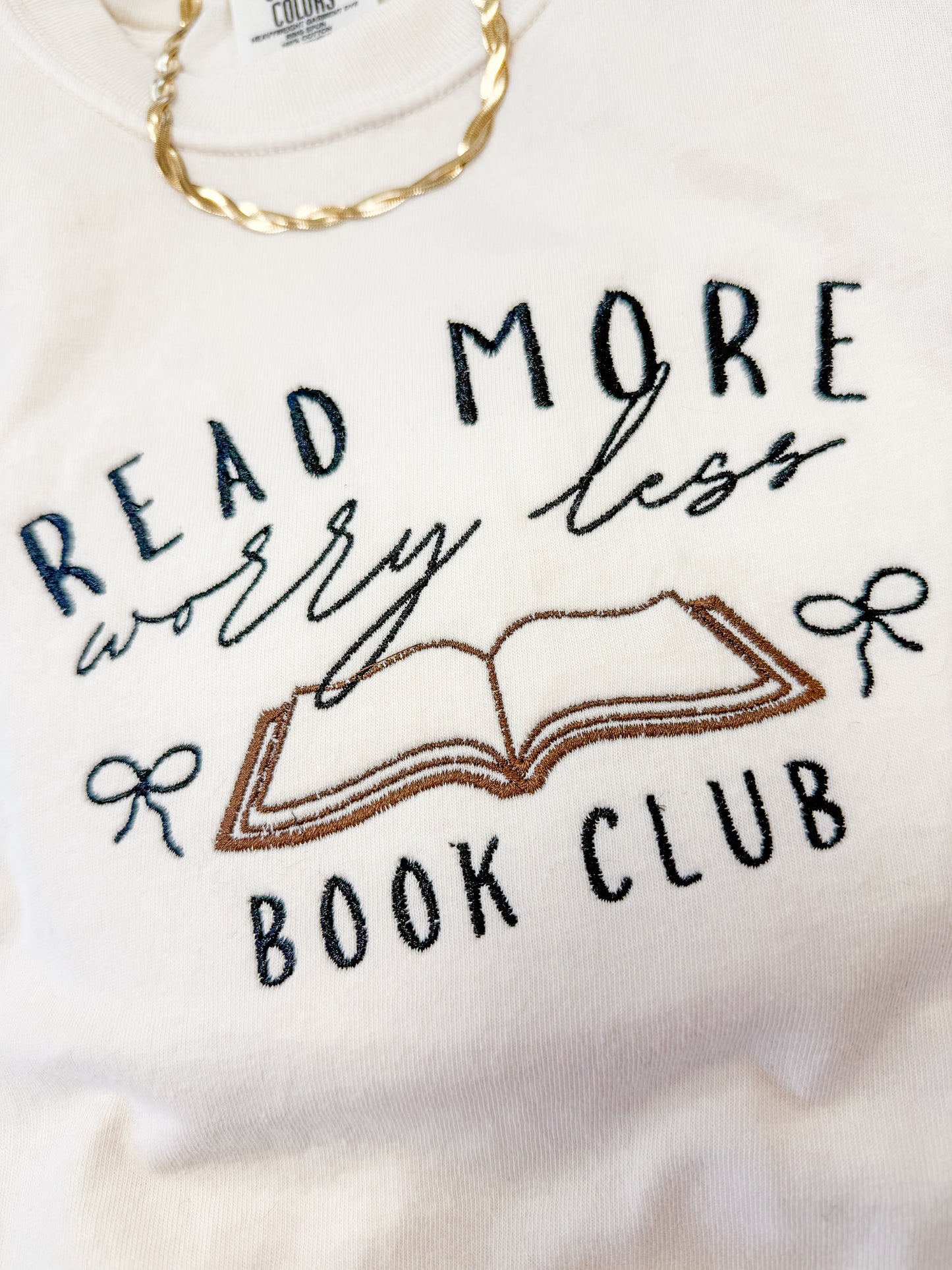 Read More Worry Less Tee