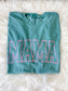 Mama Outline Comfort Colors Tee