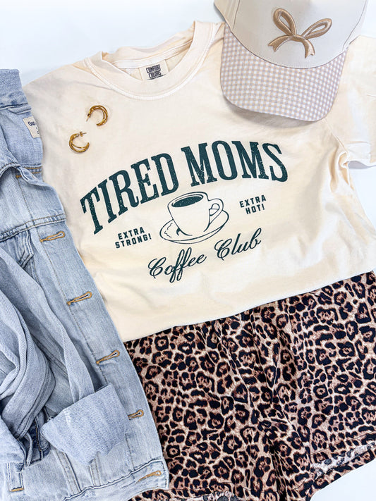 Tired Mom Coffee Club Tee
