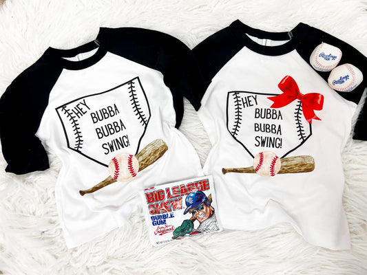 Hey Bubba Bubba Swing Raglan