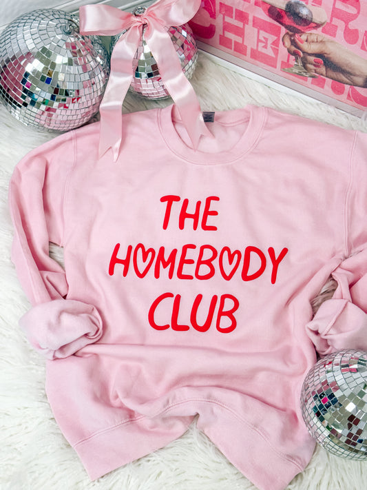 The Homebody Club Puff Print Sweatshirt