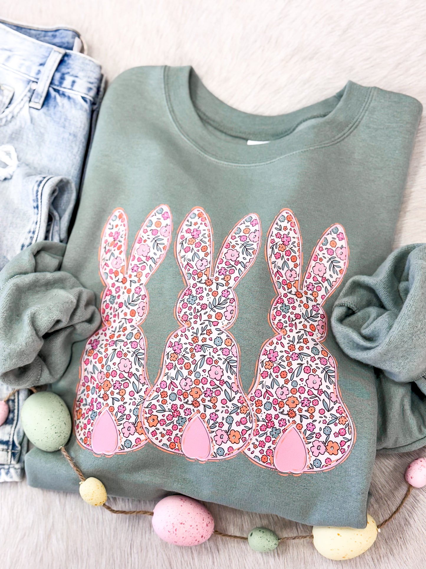 Bunny Blooms Sweatshirt