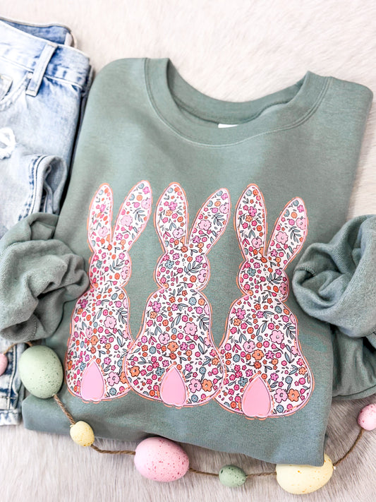 Bunny Blooms Sweatshirt