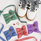 Game Day Gingham Shoe Lace Charm Set - ETA 6/30