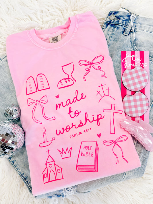 Made to Worship Doodle Tee
