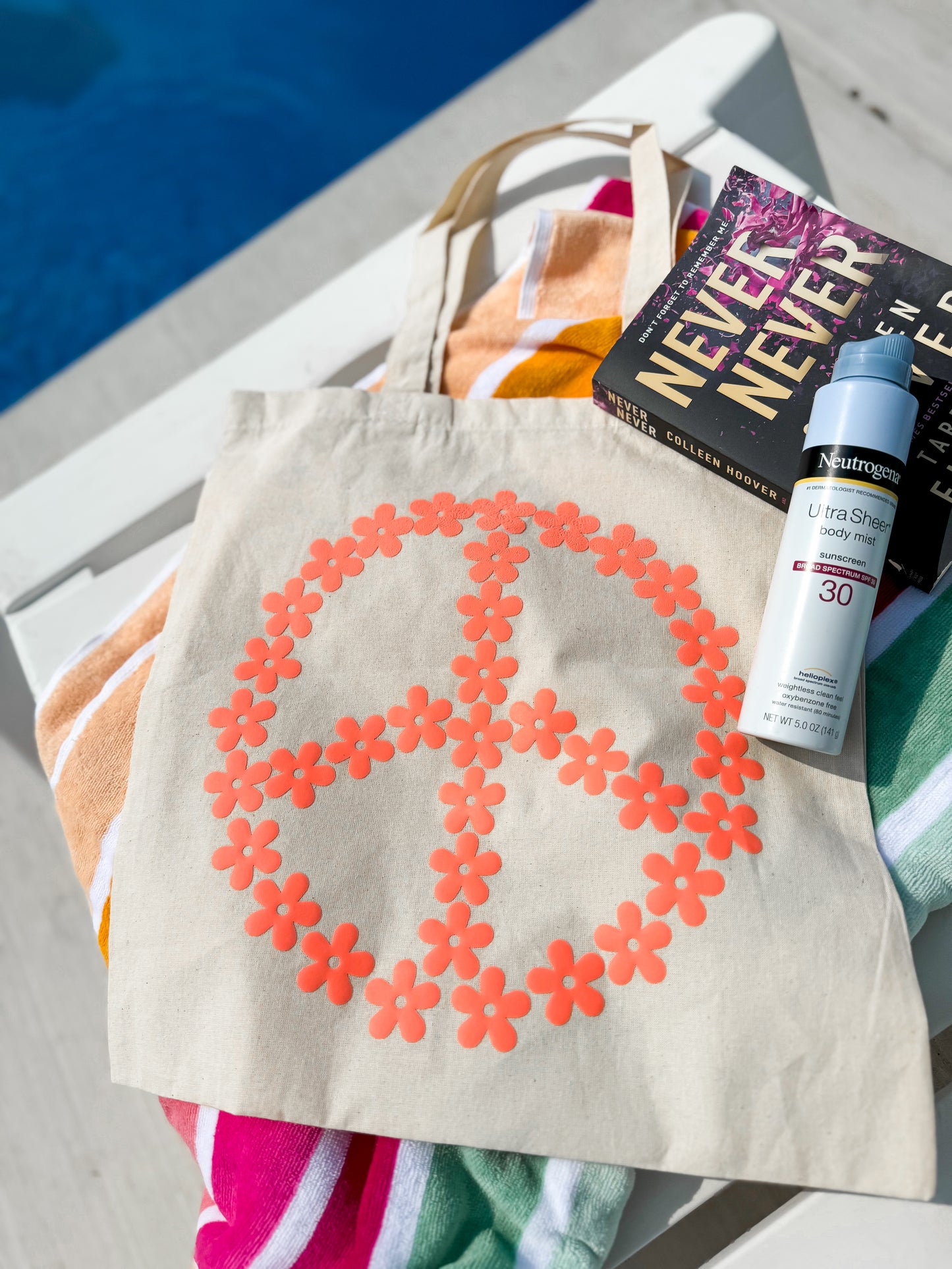 Canvas Beach Tote