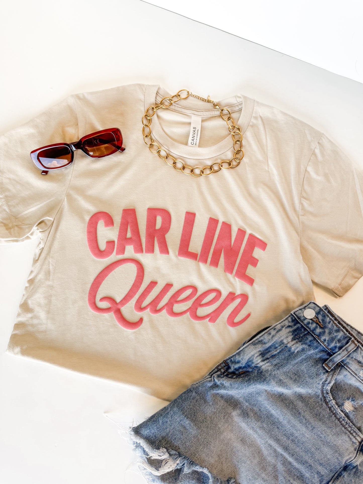 Car Line Queen Tee