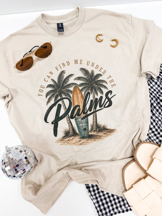 Find Me Under a Palm Tee