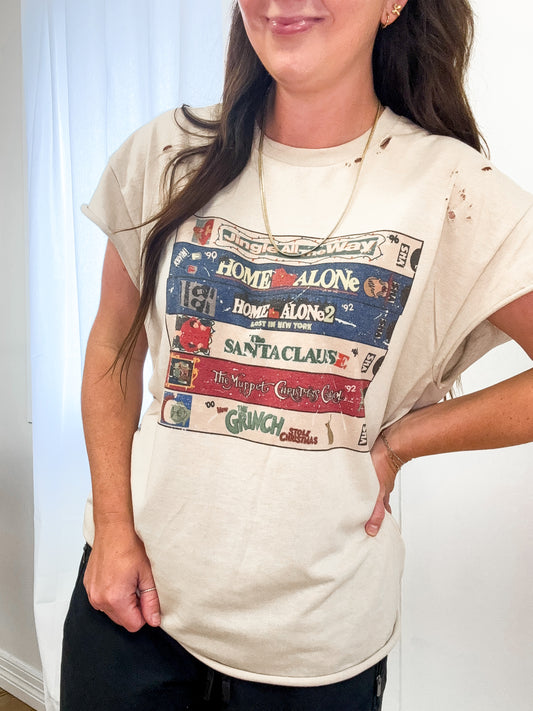 Classic Christmas Movies Tee