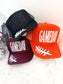 Game Day Football Stitch Trucker