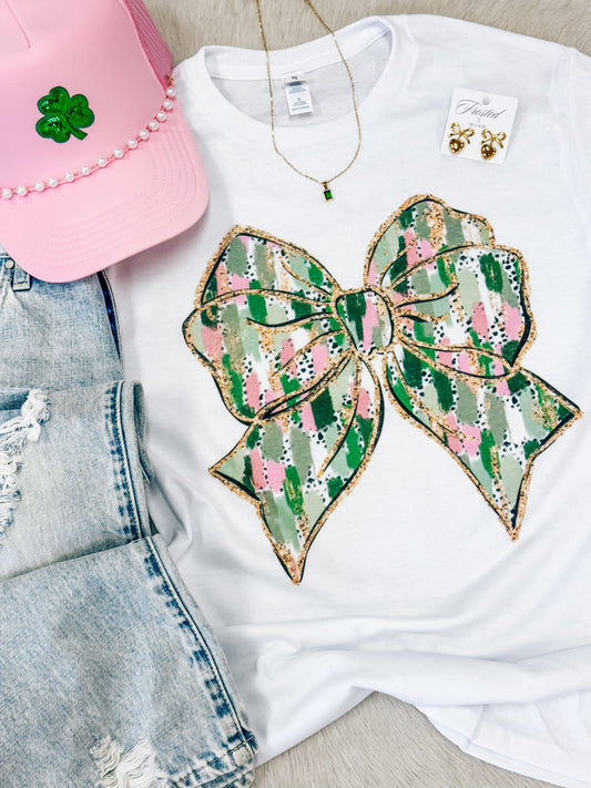 St Patrick's Bow Tee