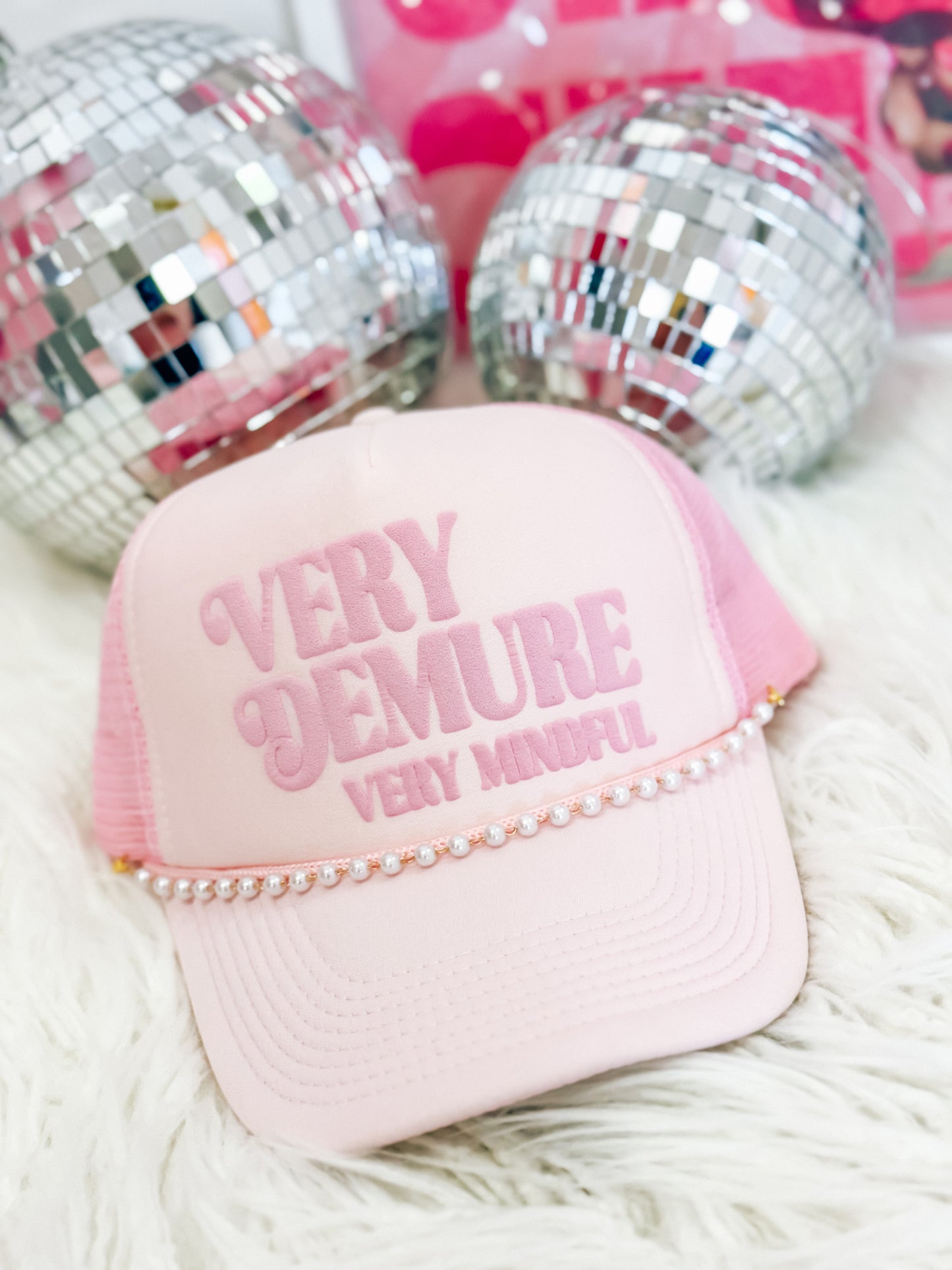 Very Demure Very Mindful Trucker Hat