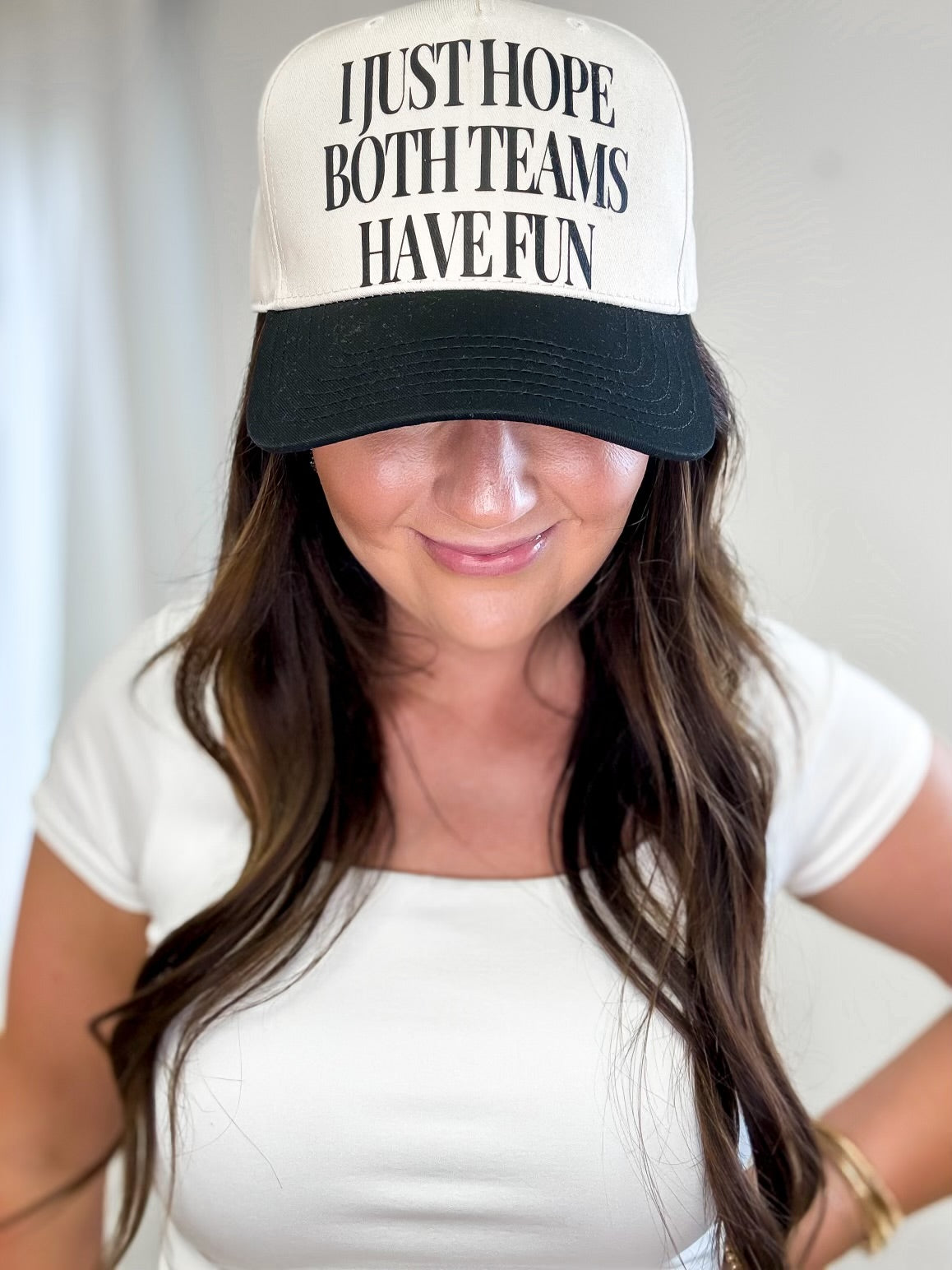 I Just Hope Both Teams Have Fun Trucker Hat