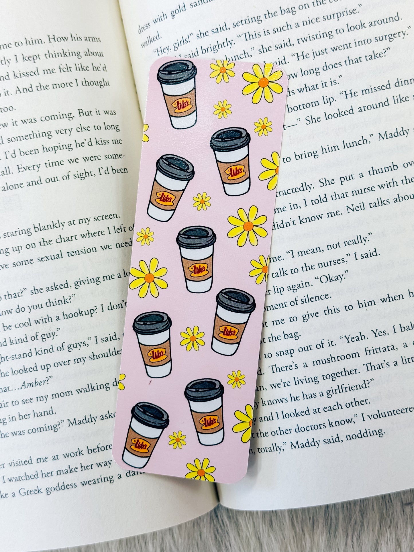 Lukes Coffee Bookmark