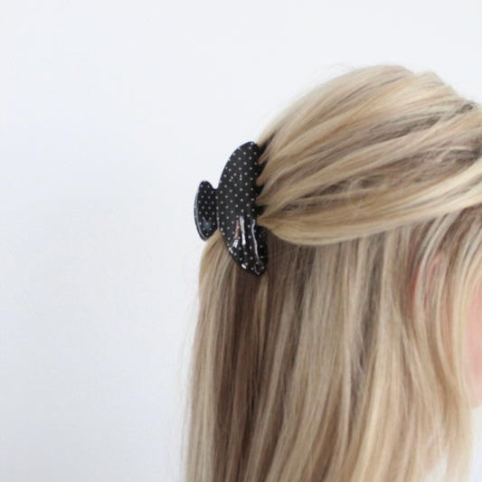 Polka Dot Hair Clip