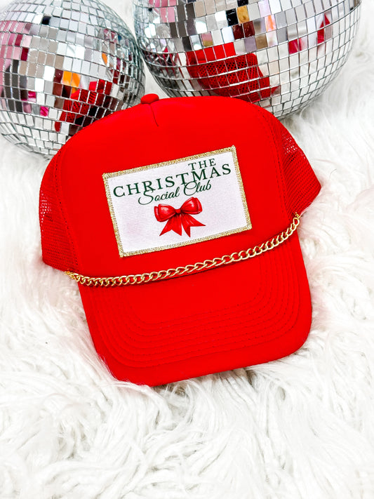 The Christmas Social Club Trucker Hat