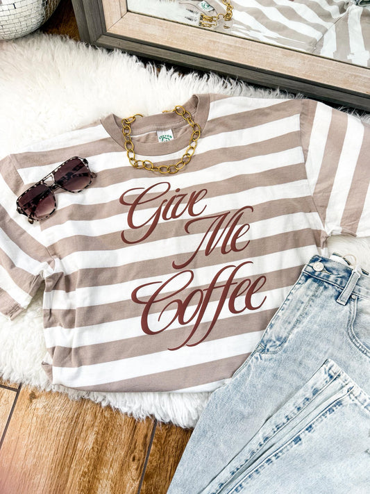 Give Me Coffee Puff Tee