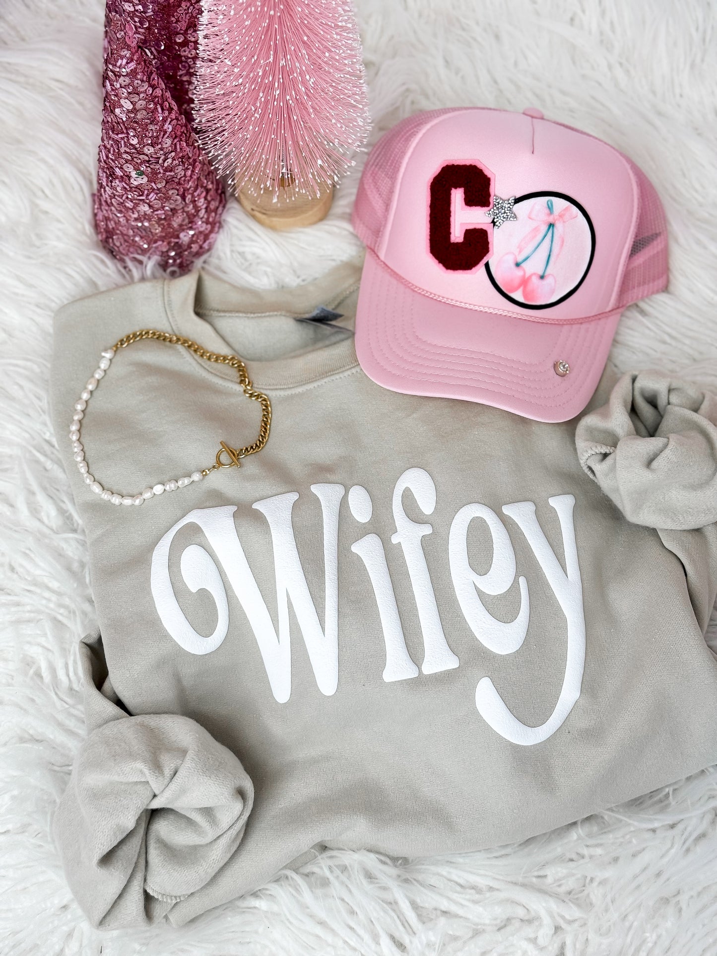 Wifey Puff Sweatshirt