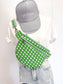 Gingham Quilted Bum Bag