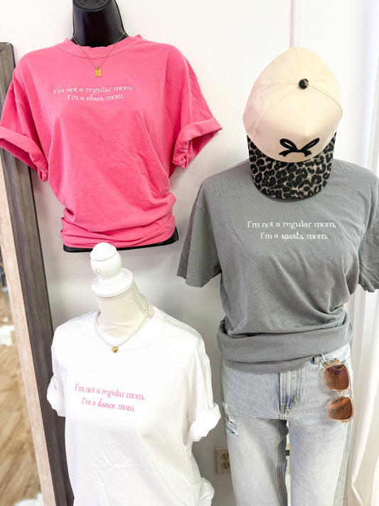 Sports Mom Embroidered Tee