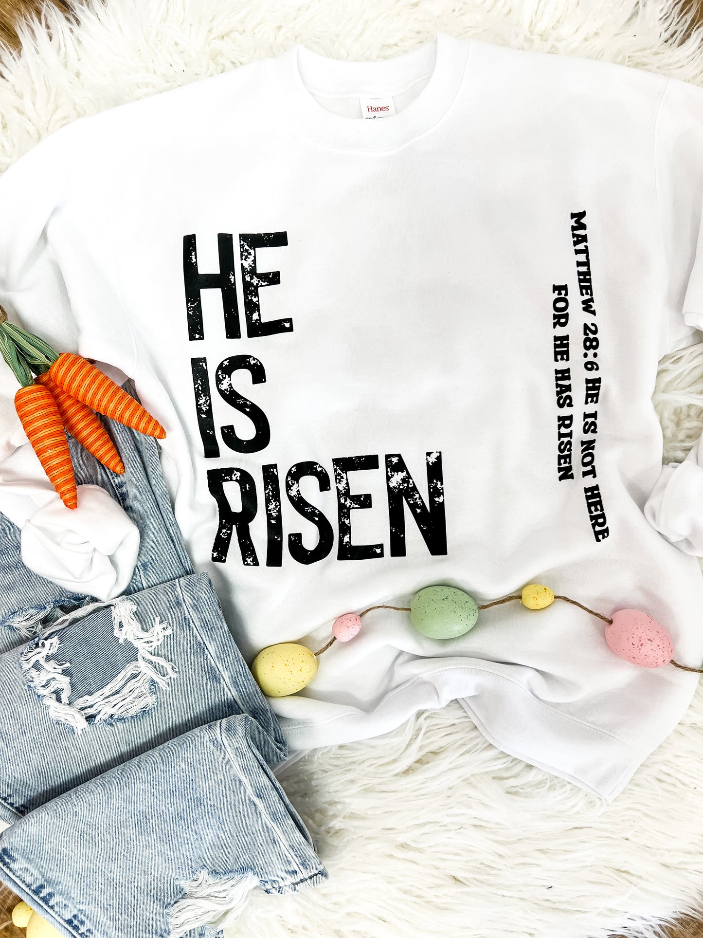 He Is Risen Sweatshirt
