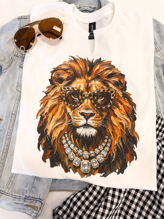 Painted Lion Tee