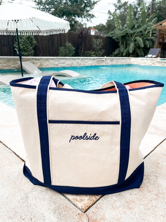 Poolside Boat Tote