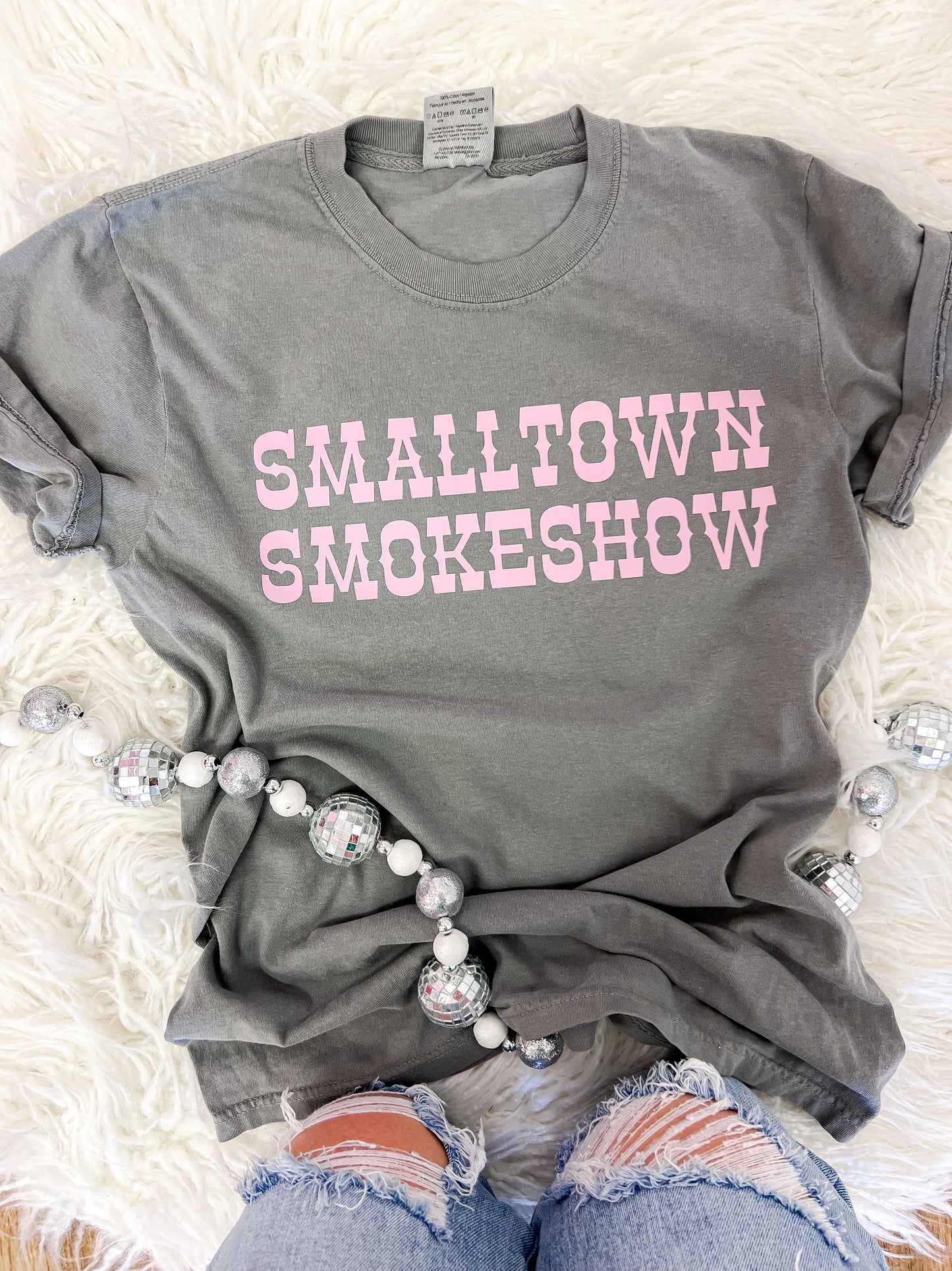 Smalltown Smokeshow Tee