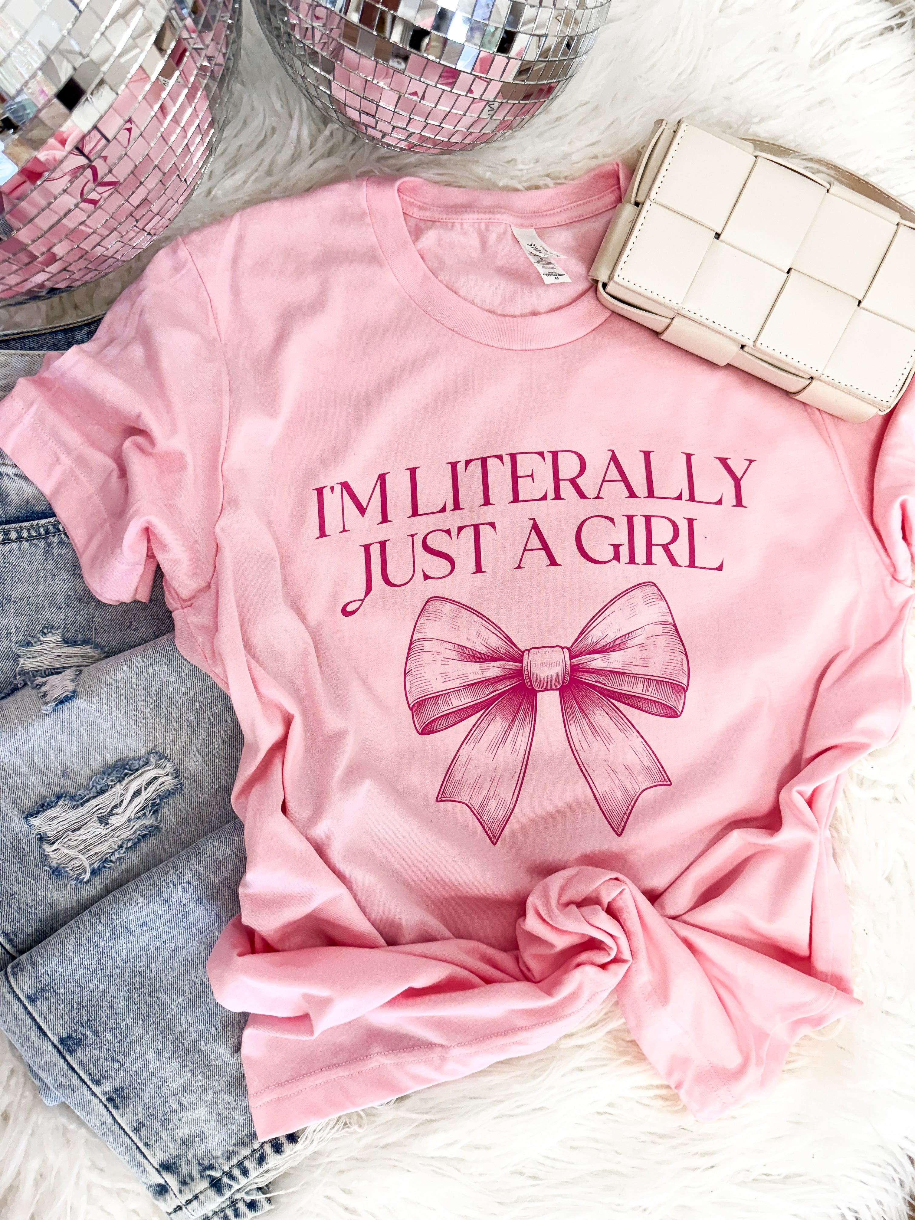 I’m Literally Just A Girl Tee – Hart and Hollow