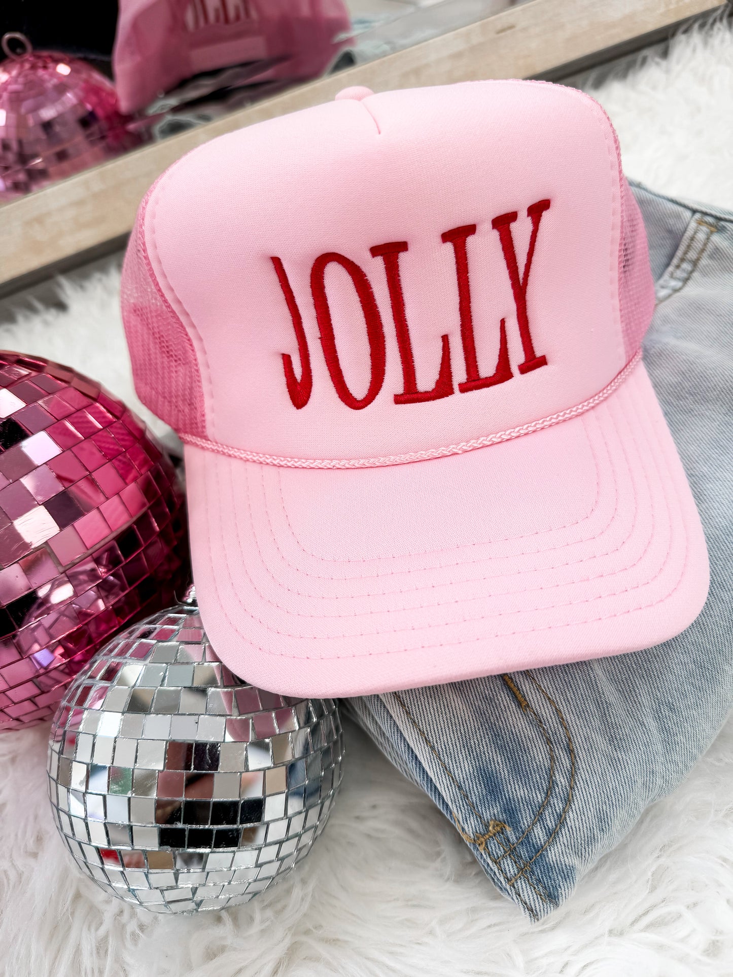 Embroidered Jolly Hat