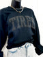 Tired Monotone Puff Sweatshirt