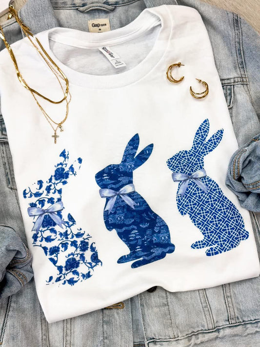 Chinoiserie Bunny Tees