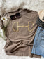 Gold Puff Bit Tee