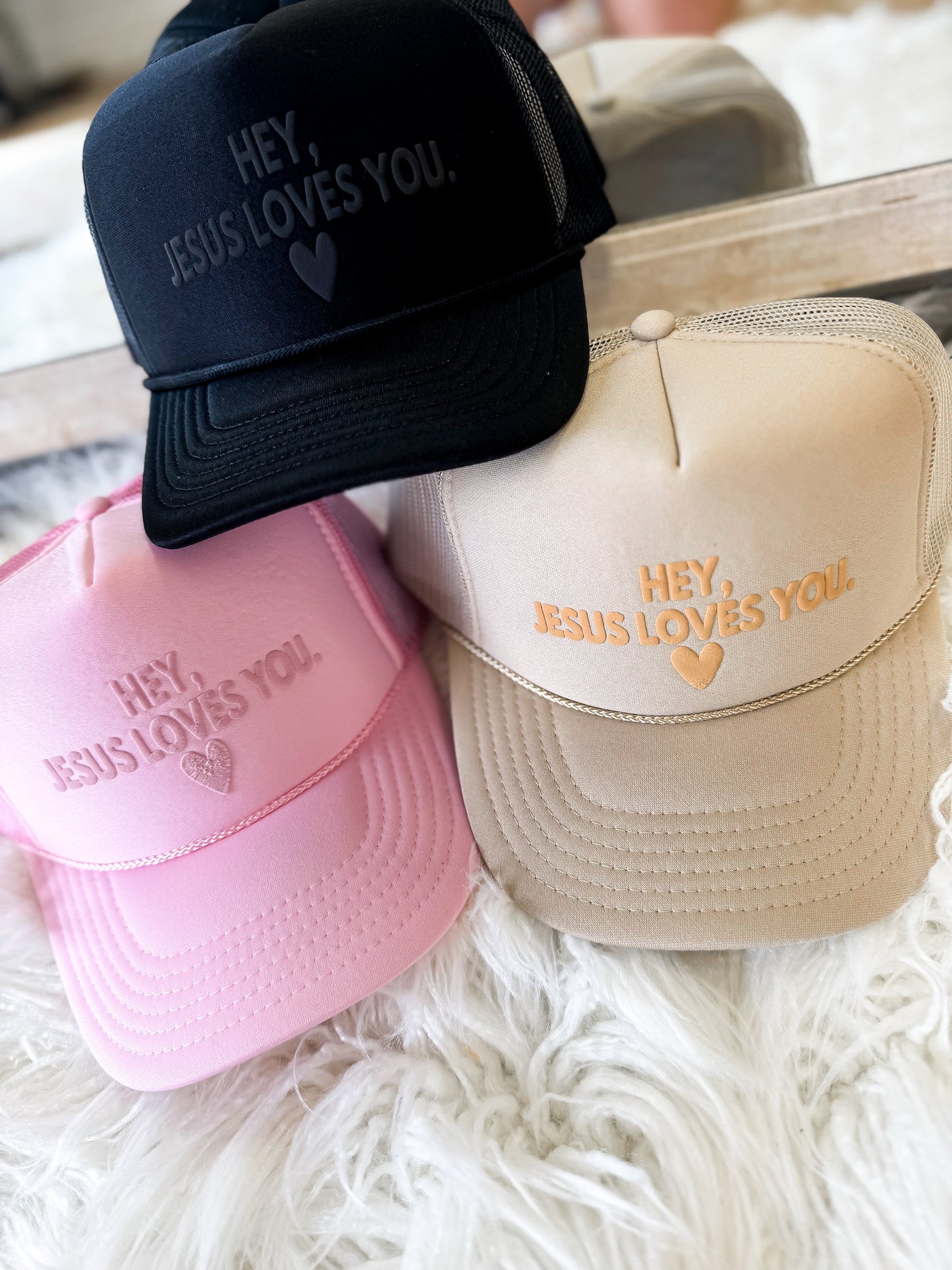 Jesus Loves You Trucker Hat