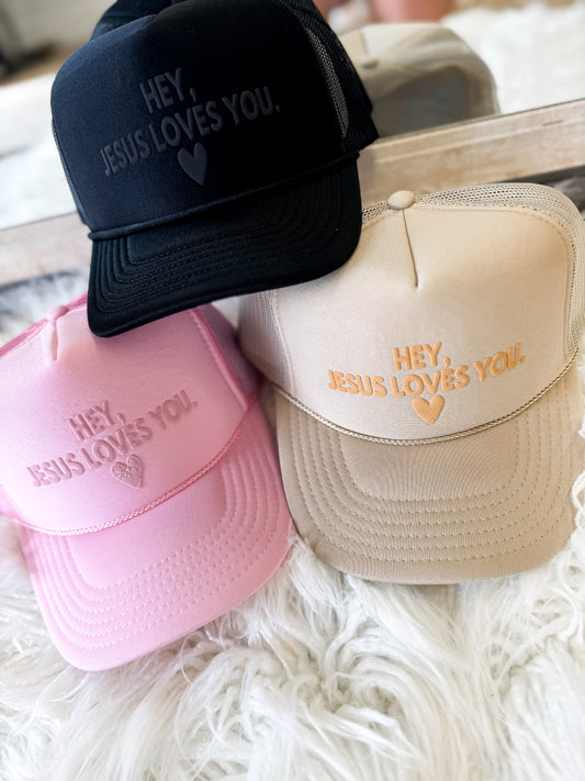 Jesus Loves You Trucker Hat